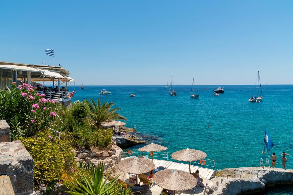 Panorama Hotel Agia Marina  Esterno foto